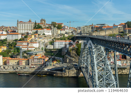 Porto City, Douro River and Dom Luis bridge I Porto City, Douro River and Dom Luis bridge I 119464630