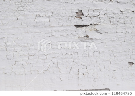 Deteriorated and cracked paint Deteriorated and cracked paint 119464780