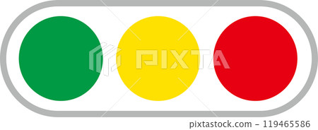 交通燈圖標 119465586