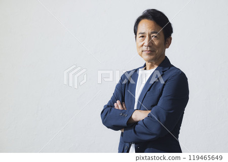 Thinking Middle Male Thinking Middle Male 119465649