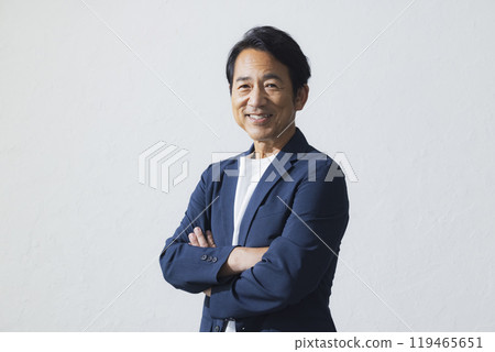 Thinking Middle Male Thinking Middle Male 119465651