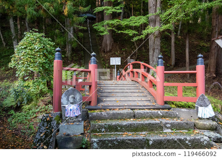 The grounds of Mirokuji Temple, Ryukain Temple, Kashozan, Numata City, Gunma Prefecture. The grounds of Mirokuji Temple, Ryukain Temple, Kashozan, Numata City, Gunma Prefecture. 119466092
