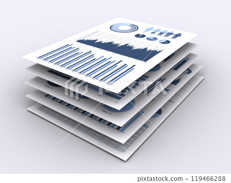 重疊的商業材料,建構商業策略的形象 重疊的商業材料,建構商業策略的形象 119466288
