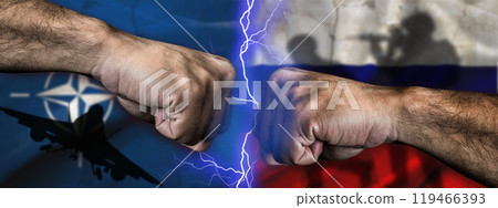 Russia vs NATO political tension, Russia and NATO conflict 119466393