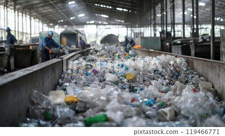 Plastic Recycling Factory Plastic Recycling Factory 119466771