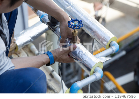 Thermal insulation work Thermal insulation work 119467586