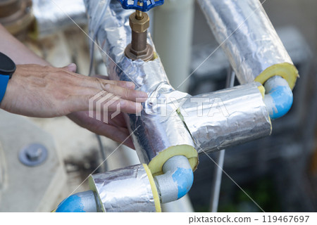 Thermal insulation work 119467697