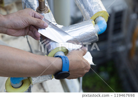 Thermal insulation work 119467698