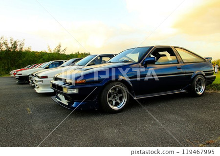 AE86 Hachiroku gathered for the autumn tradition of "Imonikai" 119467995