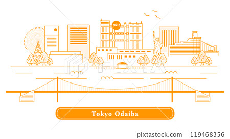 Town | Odaiba (orange) 119468356