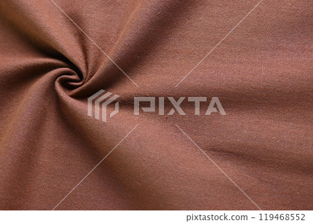 brown cotton texture color of fabric textile industry, abstract image for fashion cloth design 119468552
