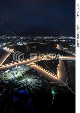 北海道函館五稜郭夜景 119469773