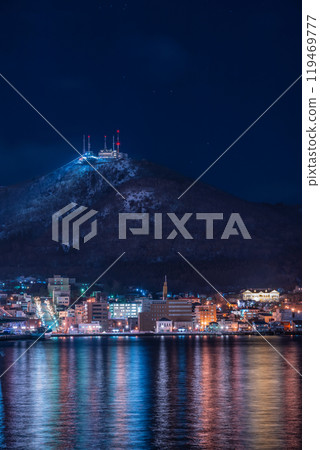 Night view of Hakodate, Hokkaido 119469777