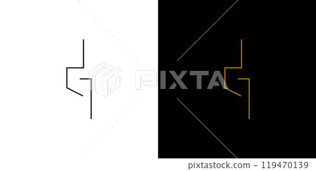 Simple and Unique  G  logo design 119470139