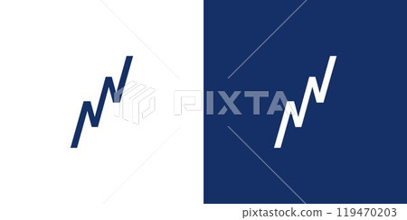 Modern and unique NN logo design Modern and unique NN logo design 119470203