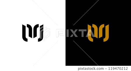 Modern and strong  M  logo design 119470212