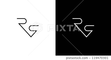 Modern and sophisticated RS logo design 2 Modern and sophisticated RS logo design 2 119470301