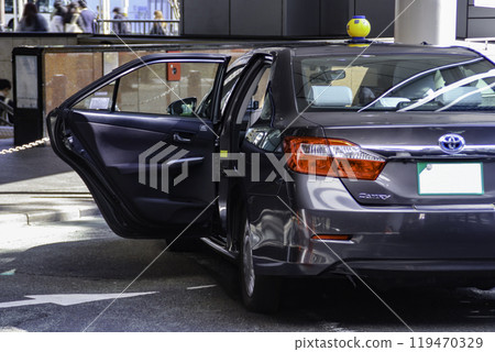 出租車等待客戶 出租車等待客戶 119470329