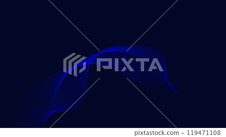 Blue abstract wave background with copy space.and Abstract Waving Line Particle Technology Background Blue abstract wave background with copy space.and Abstract Waving Line Particle Technology Background 119471108