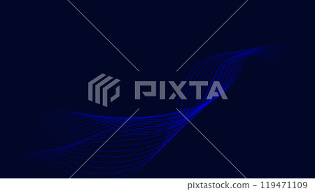 Blue abstract wave background with copy space.and Abstract Waving Line Particle Technology Background Blue abstract wave background with copy space.and Abstract Waving Line Particle Technology Background 119471109