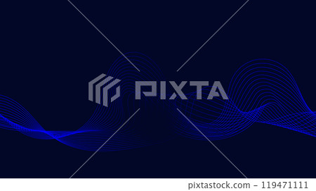 Blue abstract wave background with copy space.and Abstract Waving Line Particle Technology Background Blue abstract wave background with copy space.and Abstract Waving Line Particle Technology Background 119471111