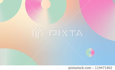 Wavy pastel gradient mash flow shape background landing page. Trendy tones of modern color blue, green, and orange blend background design for cover, poster, flyer, presentation, advertising, banner. 119471902