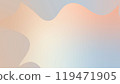 Wavy pastel gradient mash flow shape background landing page. Trendy tones of modern color blue, green, and orange blend background design for cover, poster, flyer, presentation, advertising, banner. 119471905