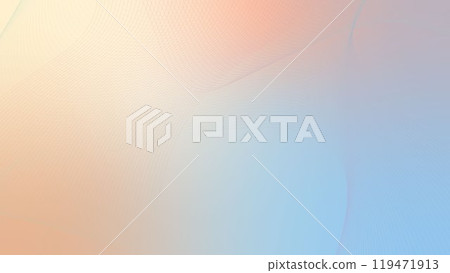 Wavy pastel gradient mash flow shape background landing page. Trendy tones of modern color blue, green, and orange blend background design for cover, poster, flyer, presentation, advertising, banner. 119471913