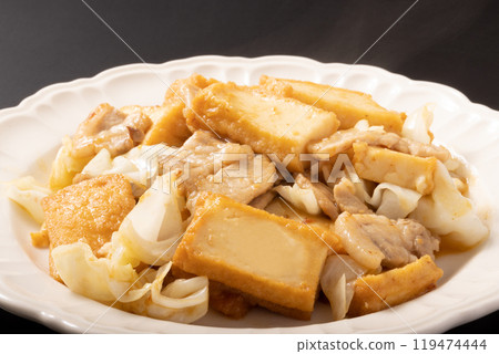 炒豬肉和豬肉 119474444