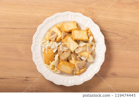 炒豬肉和豬肉 炒豬肉和豬肉 119474445