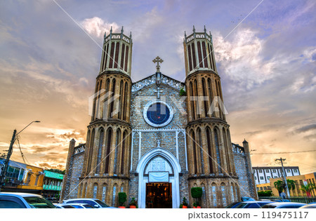 Cathedral of the Immaculate Conception on Independence Square in Port of Spain, the capital of Trinidad and Tobago Cathedral of the Immaculate Conception on Independence Square in Port of Spain, the capital of Trinidad and Tobago 119475117