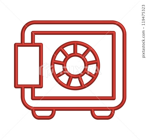 safe box icon template safe box icon template 119475323