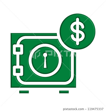 safe box icon template safe box icon template 119475337
