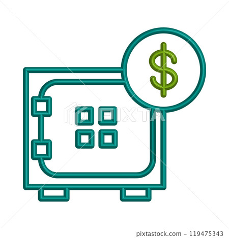 safe box icon template safe box icon template 119475343