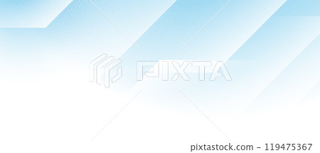 Light abstract background with geometric shapes and soft blue gradients 119475367