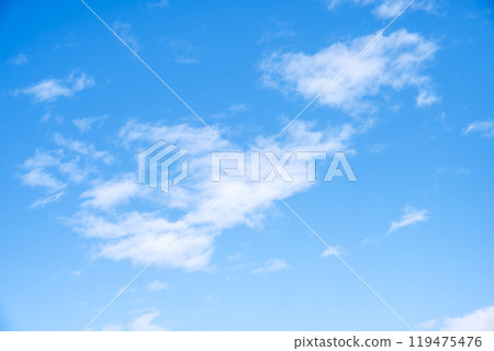 Blue sky Autumn sky October Sky material [Tokyo] 119475476