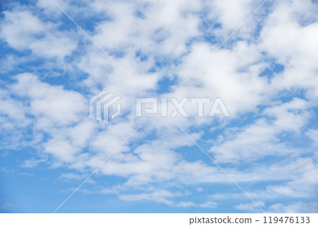 Blue sky Autumn sky October Sky material [Tokyo] 119476133