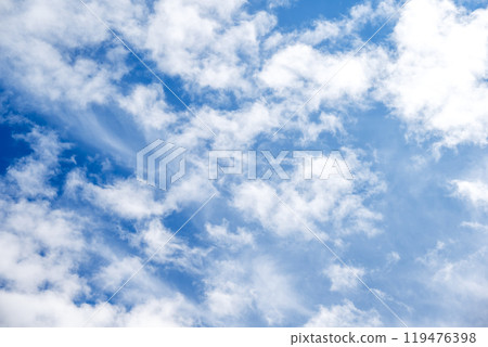 Blue sky Autumn sky October Sky material [Tokyo] 119476398