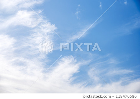 Blue sky Autumn sky October Sky material [Tokyo] 119476586