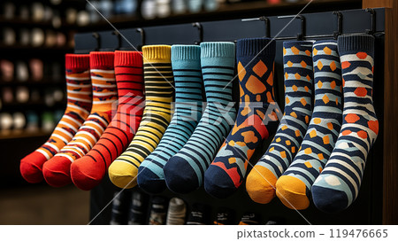 襪子店展示 119476665