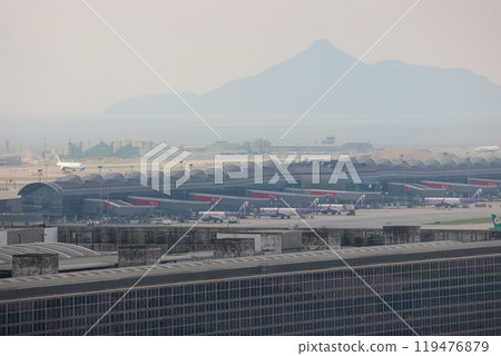 Construction site of the third runway of HK International Airport Oct 1 2024 Construction site of the third runway of HK International Airport Oct 1 2024 119476879
