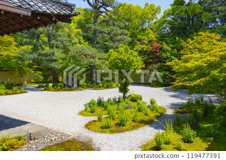 從正殿看紫式部住宅遺址、流山寺、源氏花園 119477391