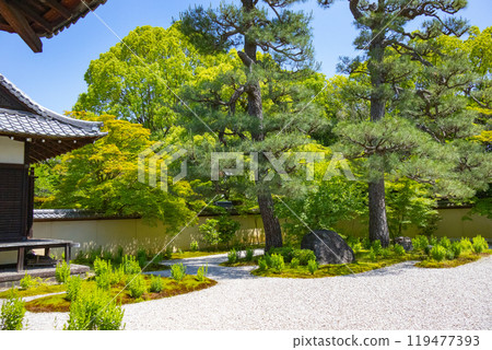 從正殿看紫式部住宅遺址、流山寺、源氏花園 119477393