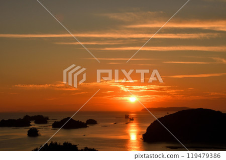Kujuku島的晚上風景 Kujuku島的晚上風景 119479386