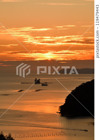 Kujuku島的晚上風景 Kujuku島的晚上風景 119479443