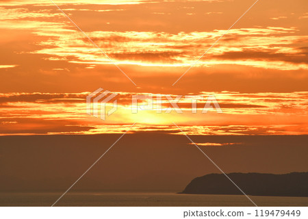 Kujuku島的晚上風景 119479449