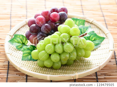 Autumn flavors: Shine Muscat and Pione Autumn flavors: Shine Muscat and Pione 119479505