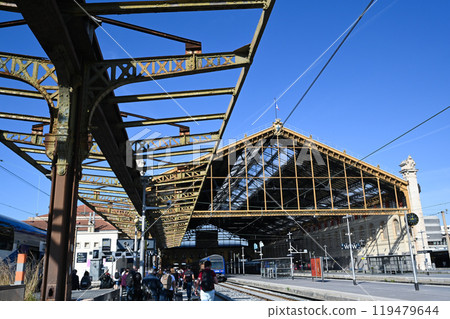 Marseille, France - June 2024 : the Saint Charles station Marseille, France - June 2024 : the Saint Charles station 119479644