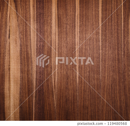 Black walnut wood texture from narrow planks vertical oil finished Black walnut wood texture from narrow planks vertical oil finished 119480568
