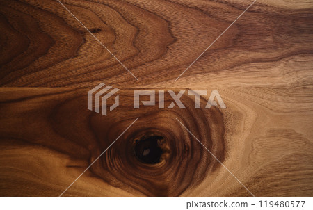 Black walnut wood texture from two boards oil finished Black walnut wood texture from two boards oil finished 119480577